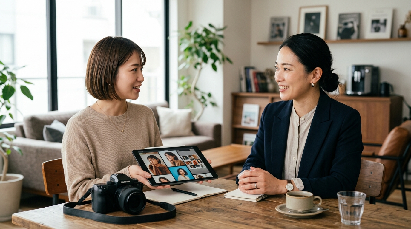 コンプレックス解消 撮影アングル カメラマン指示 - 3