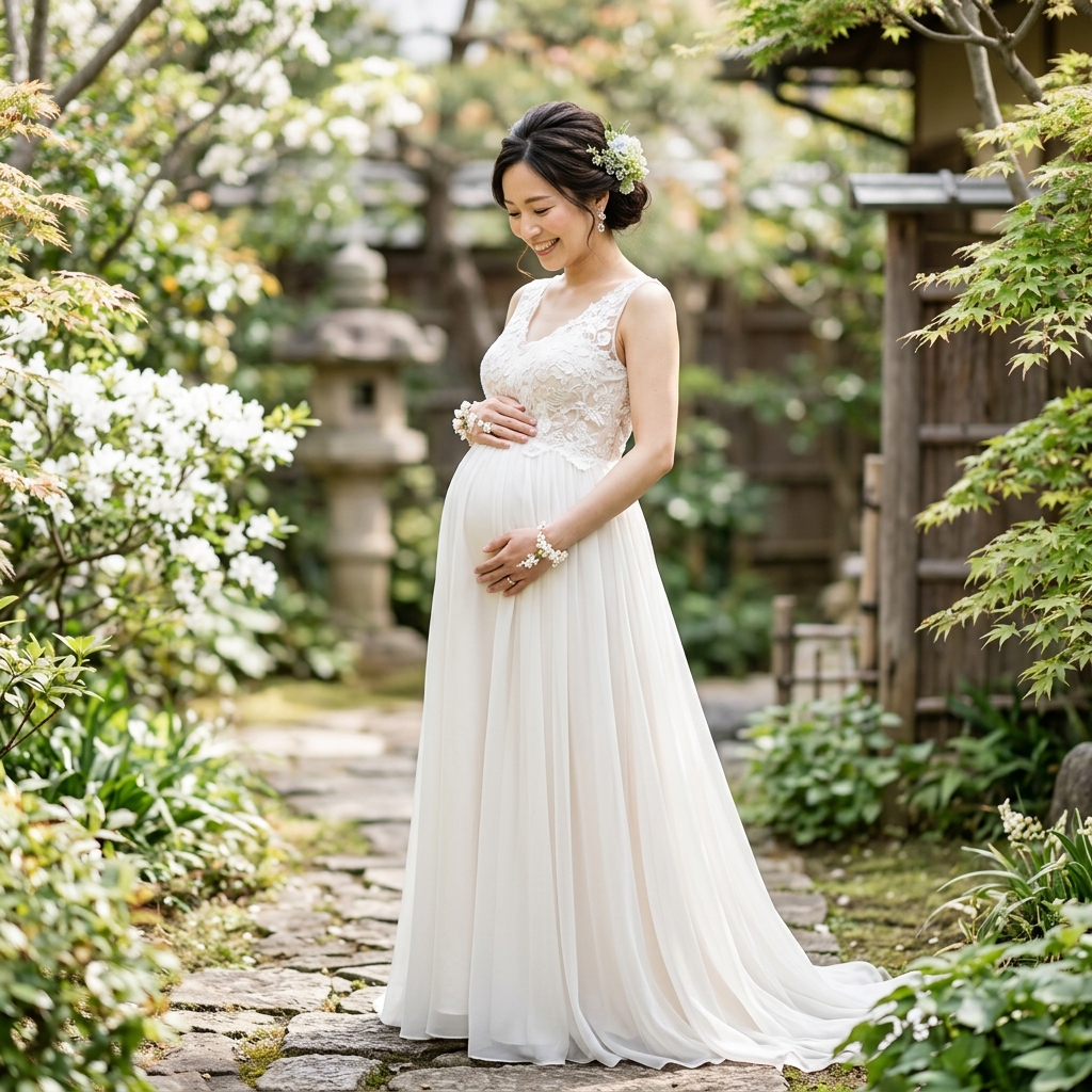 マタニティドレス フォトウェディング 妊娠中 アイキャッチ