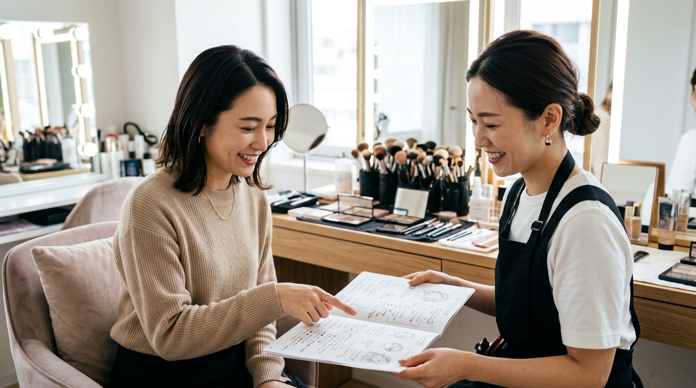 ヘアメイク 指示書 作り方 - 1