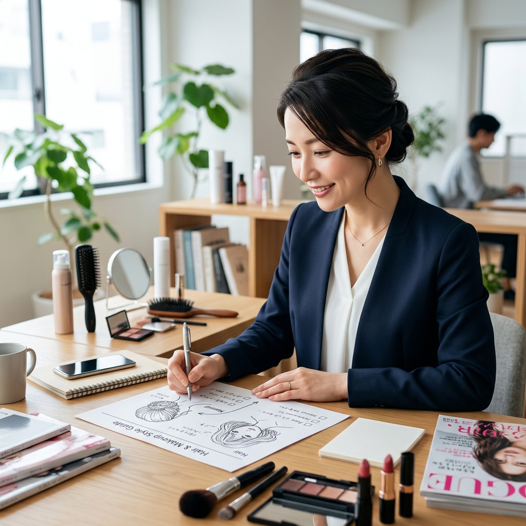ヘアメイク 指示書 作り方 アイキャッチ