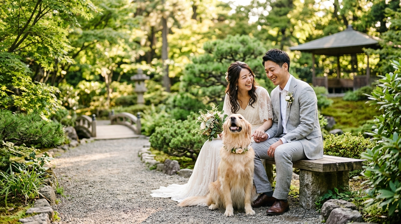 ペット同伴 前撮り ロケーション - 1