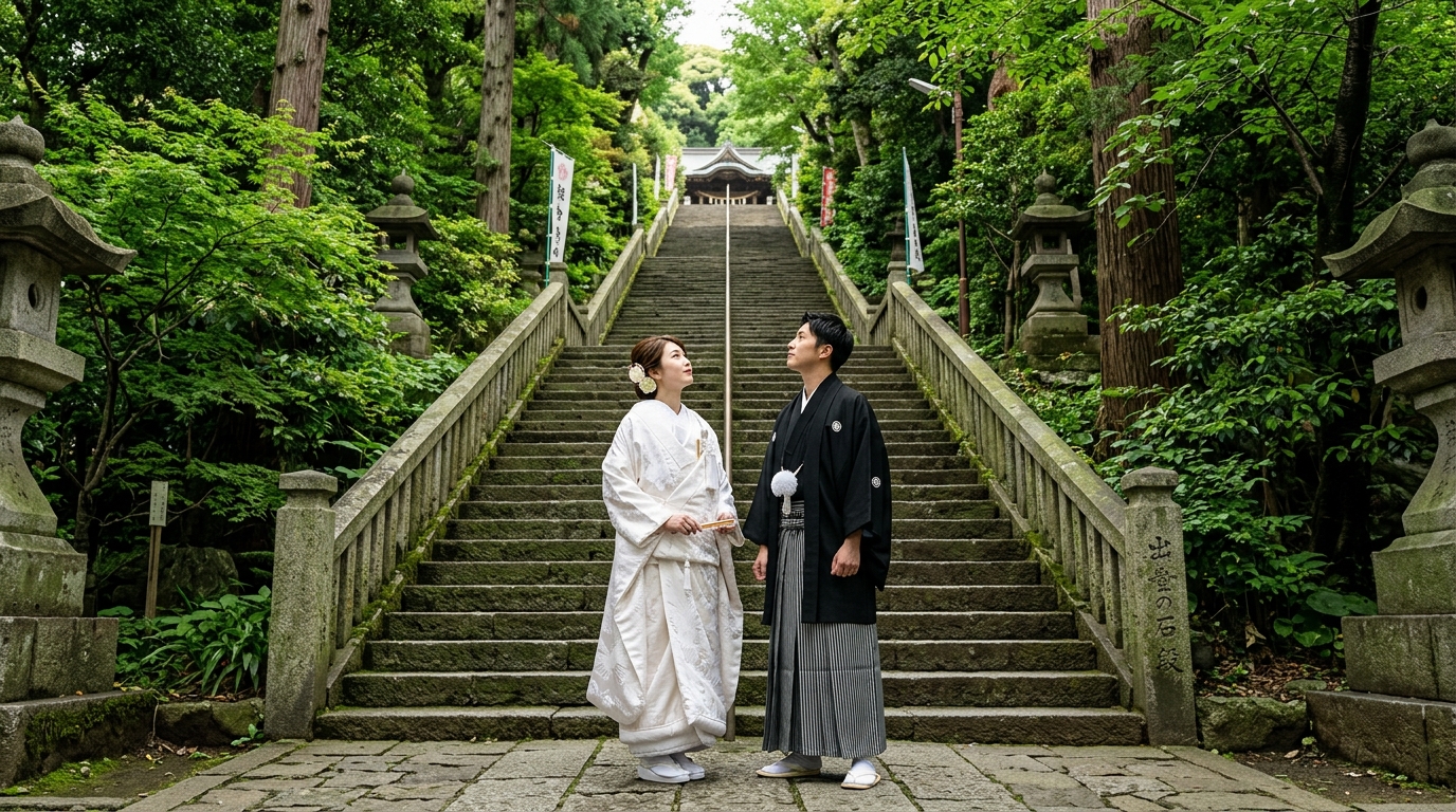 愛宕神社 和装前撮り 神社 - 1